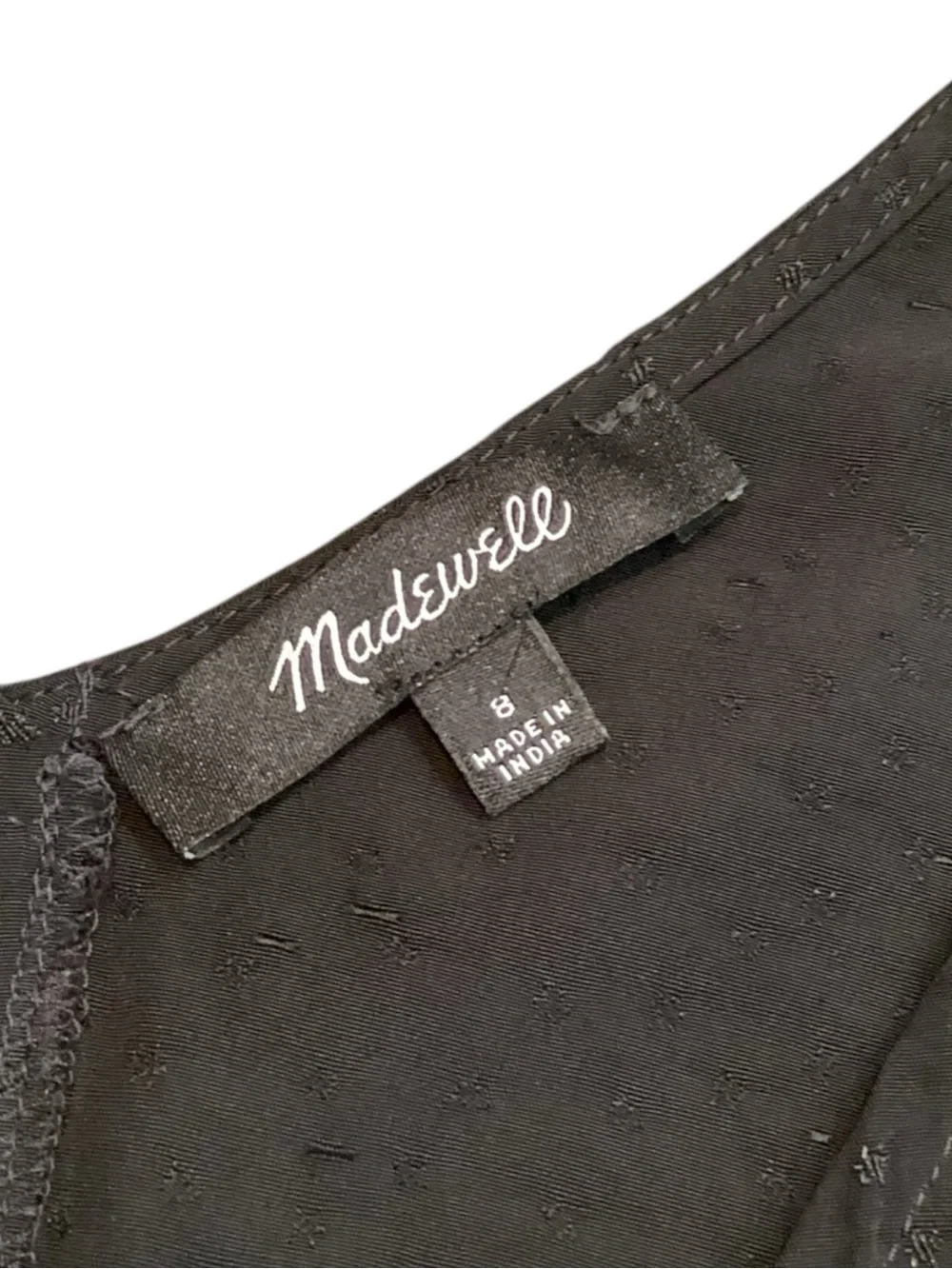 Madewell neckline back